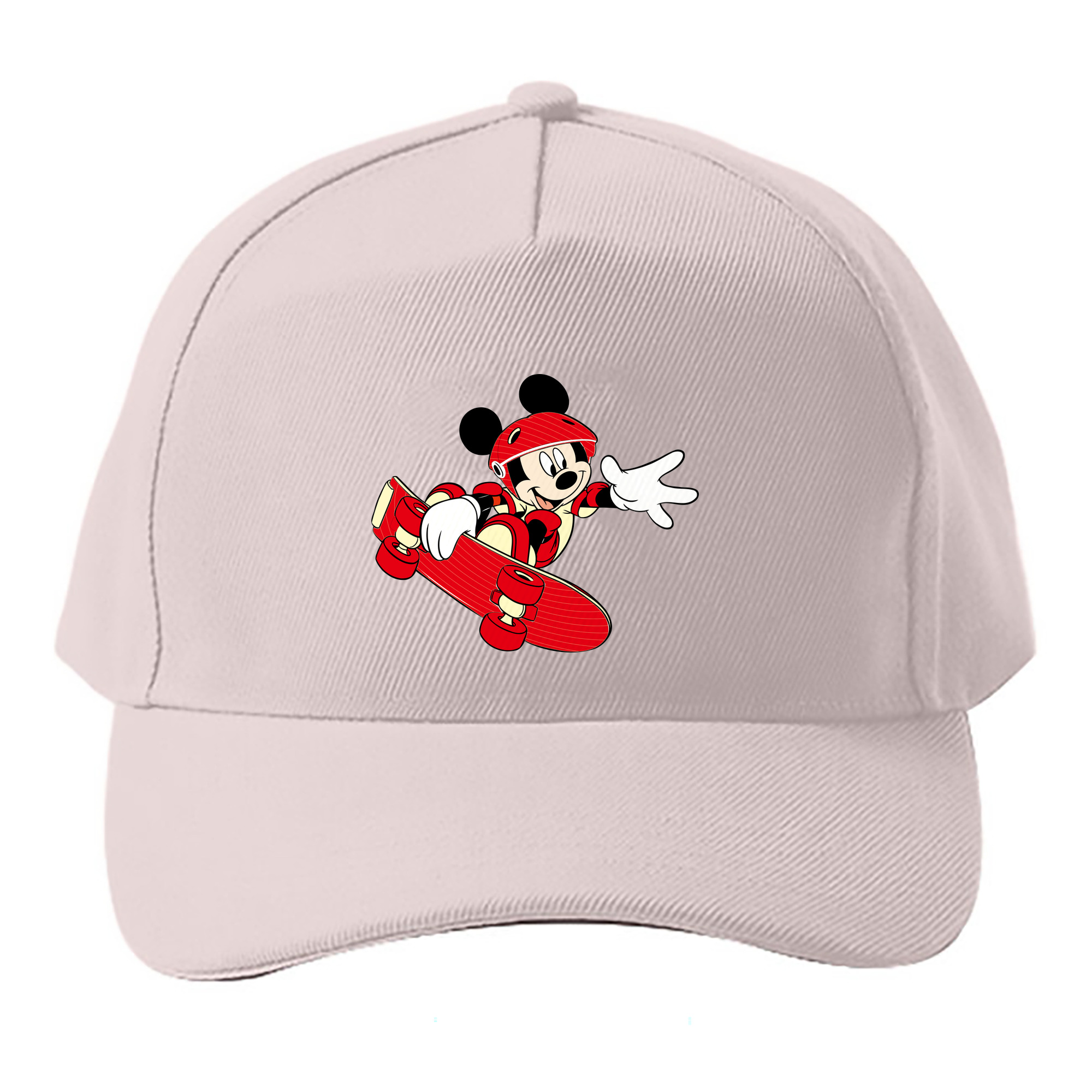 （画像用） ミッキーマウス Mickey Mouse ベースボールキャップ 綿100％ 男女兼用 帽子 スポーツ